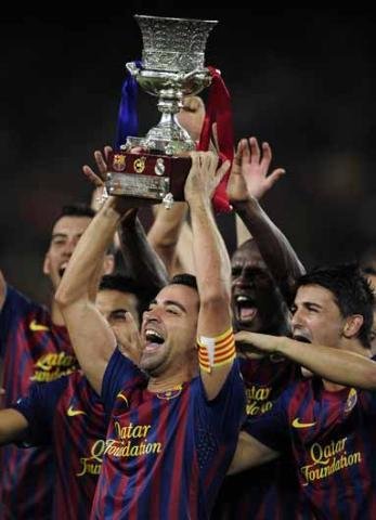 Bar&ccedil;a vence o Real na Supercopa e iguala t&iacute;tulos do rival na Espanha