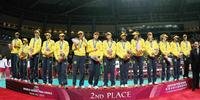 Brasil ficou com a medalha de prata no Grand Prix de vôlei