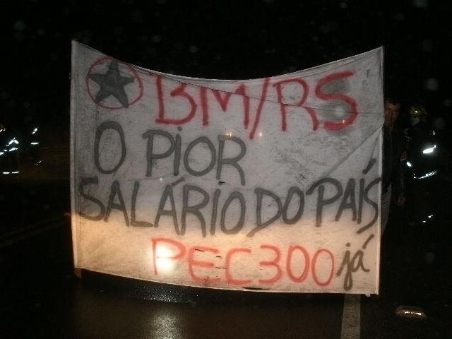 Nesta madrugada, protesto ocorreu na BR 386, em Canoas