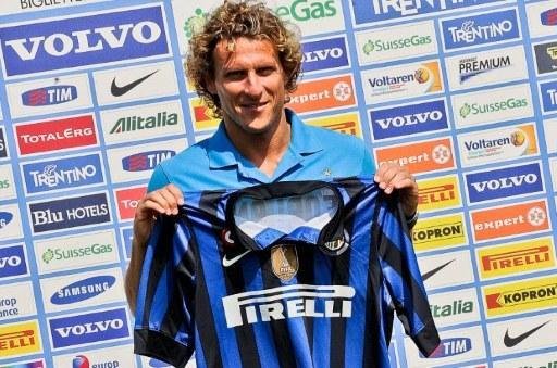 Forl&aacute;n foi apresentado na Inter de Mil&atilde;o