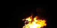 Pneus foram queimados no km 334 da BR 285, em Carazinho