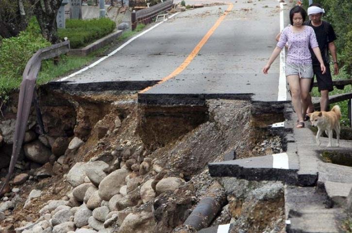 Sobe para 47 n&uacute;mero de mortos pelo tuf&atilde;o no Jap&atilde;o