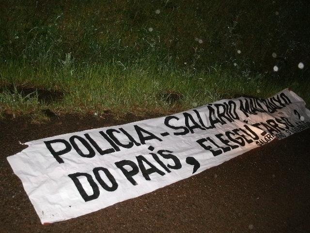 Em Entre-Iju&iacute;s, barreira interrompeu BR 285