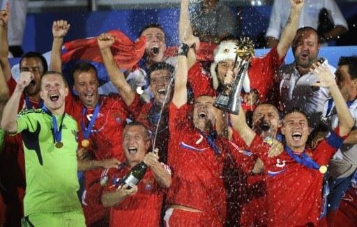 R&uacute;ssia conquistou o Mundial de Futebol de Areia