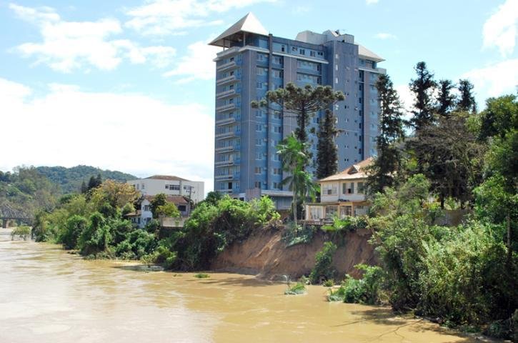 Com 935 mil afetados pelas chuvas, SC tem nove cidades em calamidade p&uacute;blica