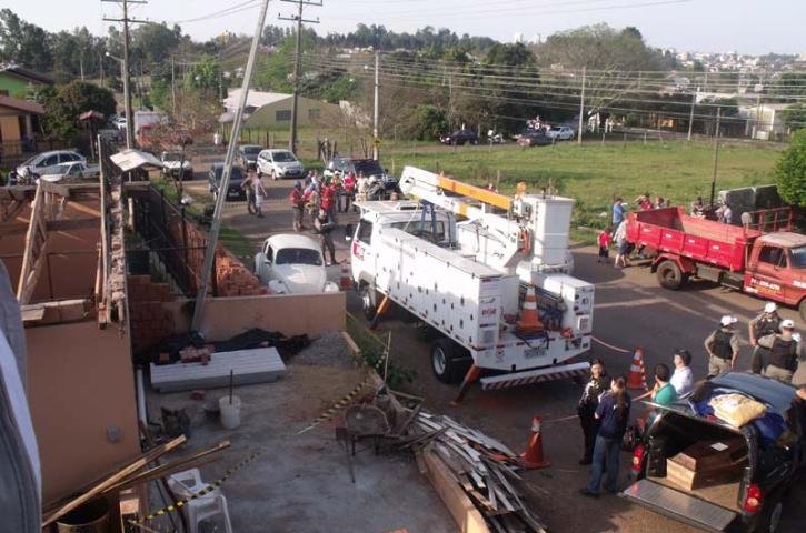 Per&iacute;cia isolou a &aacute;rea onde duas pessoas morreram em Passo Fundo