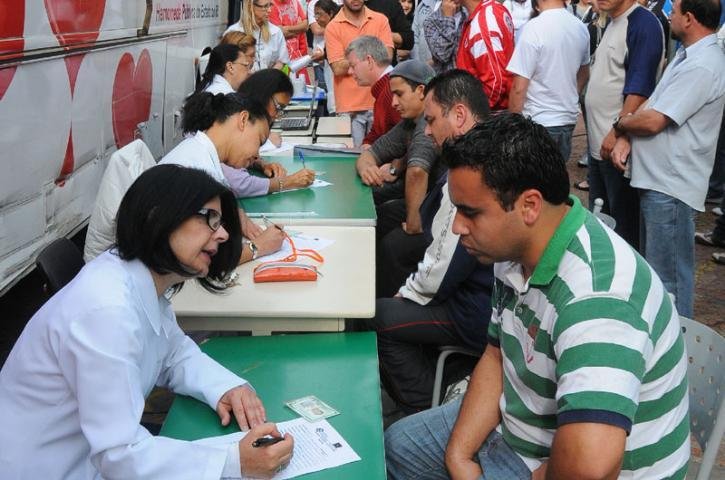 Doa&ccedil;&otilde;es podem ser feitas at&eacute; o final da tarde em frente ao HPS