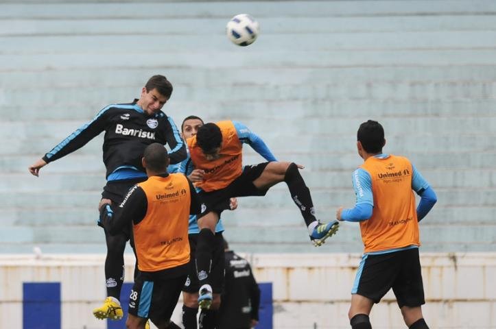 Andr&eacute; Lima marcou um dos gols no treino