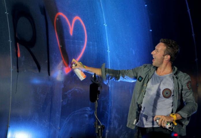 Coldplay encerrou os shows do Palco Mundo 