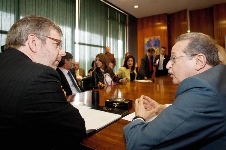 Governador esteve reunido com o presidente da C&acirc;mara em Bras&iacute;lia
