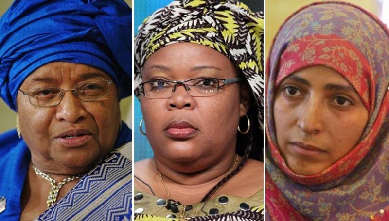Nobel da Paz vai para duas mulheres liberianas e uma iemenita