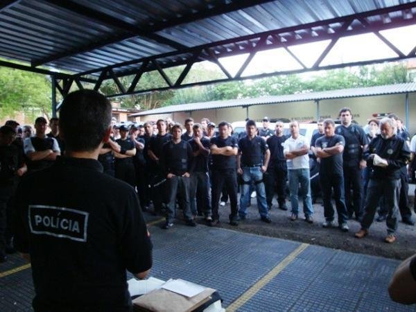 Em Santa Rosa, cerca de 100 agentes participam da atividade