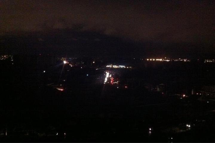Zona Norte ficou &agrave;s escuras domingo &agrave; noite