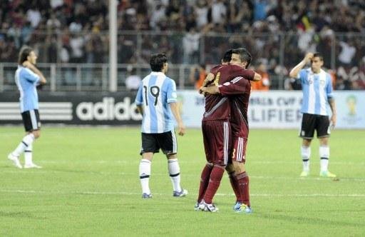 Venezuela venceu a Argentina por 1 a 0