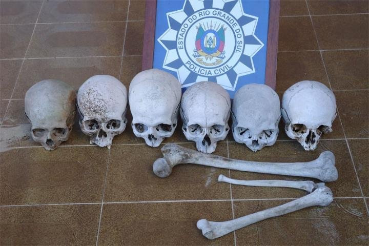 Pol&iacute;cia encontra seis cr&acirc;nios humanos em S&atilde;o Jos&eacute; do Norte
