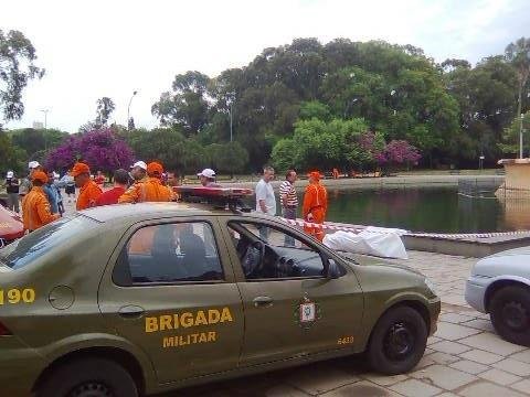 Brigada Militar foi at&eacute; o local, al&eacute;m da Guarda Municipal e da Pol&iacute;cia Civil 