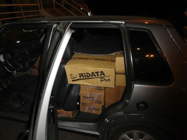 Mais de 30 mil DVDs contrabandeados s&atilde;o apreendidos na Capital 