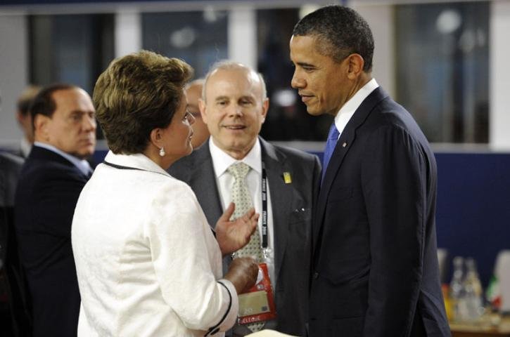 Dilma conversa com Obama antes de reuni&atilde;o do G20
