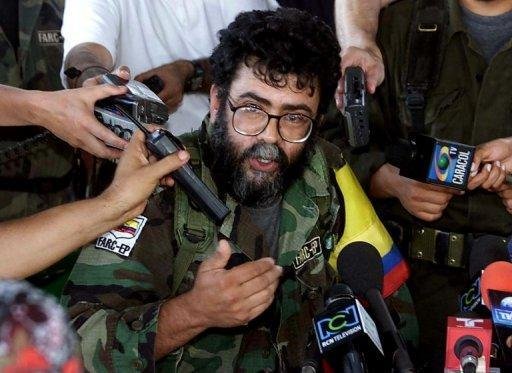 L&iacute;der das Farc &eacute; morto na Col&ocirc;mbia