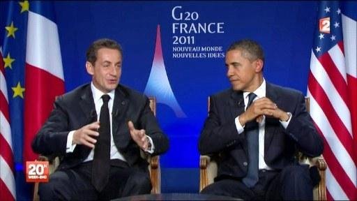 Conversa privada foi transmitida por engano durante reuni&atilde;o de l&iacute;deres do G-20 em Cannes
