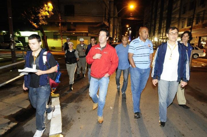 Secret&aacute;rio, Valter Nagelstein, acompanhou a a&ccedil;&atilde;o na Cidade Baixa