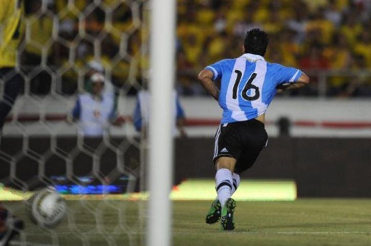 Argentina vence a Col&ocirc;mbia pelas Eliminat&oacute;rias