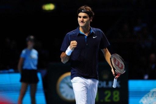 Federer iniciou com vit&oacute;ria a sua defesa pelo t&iacute;tulo do ATP Finals