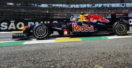 Webber lidera primeiro treino livre do GP do Brasil