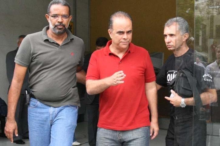 Marcos Val&eacute;rio foi preso com tr&ecirc;s s&oacute;cios em Belo Horizonte