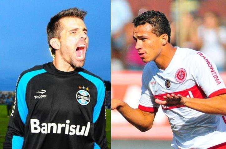 Inter e Gr&ecirc;mio far&atilde;o cl&aacute;ssico nervoso com objetivos distintos