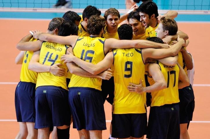 Sele&ccedil;&atilde;o masculina de v&ocirc;lei ganhou por 3 sets a 0