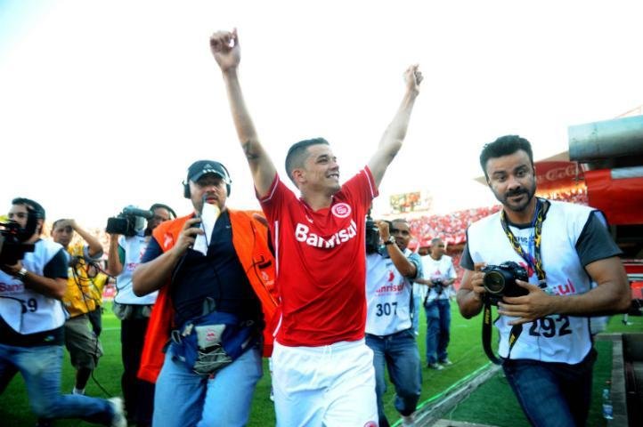 D&acute;Alessandro marcou o gol da vit&oacute;ria do Inter no Gre-Nal