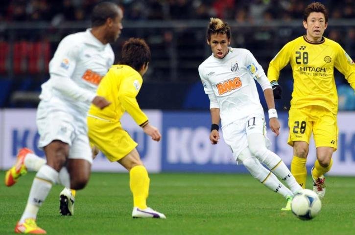 Santos fez 3 a 1 sobre o Kashiwa Reysol