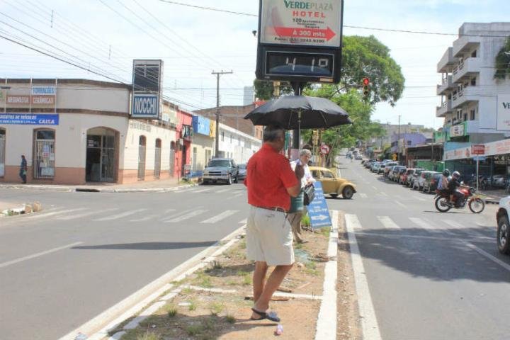 Forte calor atinge Santana do Livramento, na Fronteira Oeste