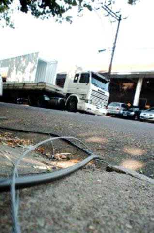Rompimento n&atilde;o afetou o tr&acirc;nsito na regi&atilde;o