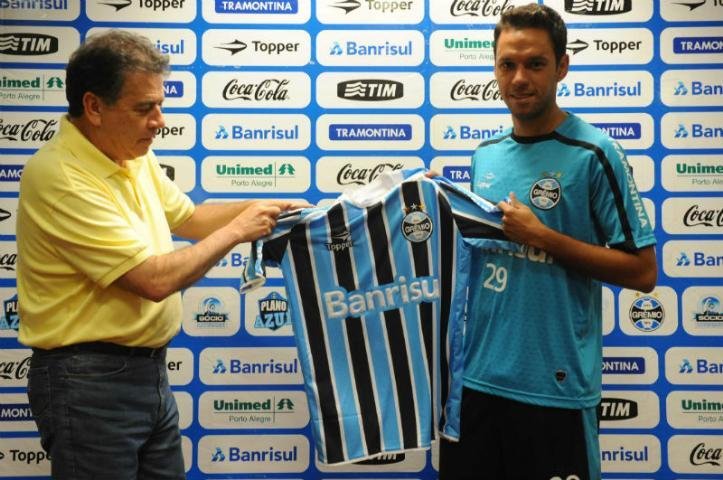 Marco Antonio foi apresentado nessa sexta em Bento Gon&ccedil;alves 