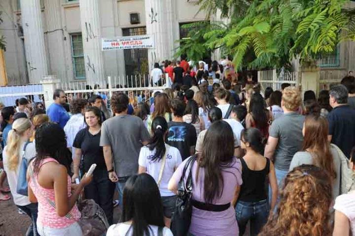 Nenhum estudante chegou atrasado no primeiro dia de vestibular da Ufrgs