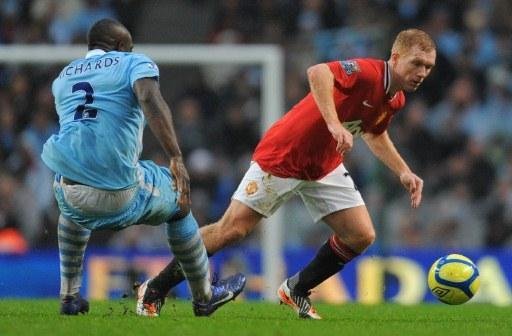 Jogo marcou o retorno de Paul Scholes ao futebol