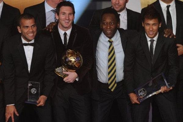 Neymar recebe apenas dois votos como melhor do mundo