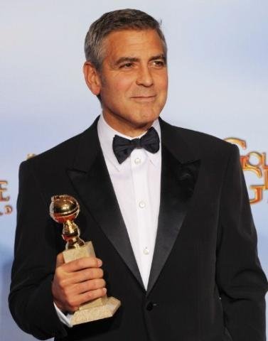 George Clooney foi eleito melhor ator por Os Descendentes
