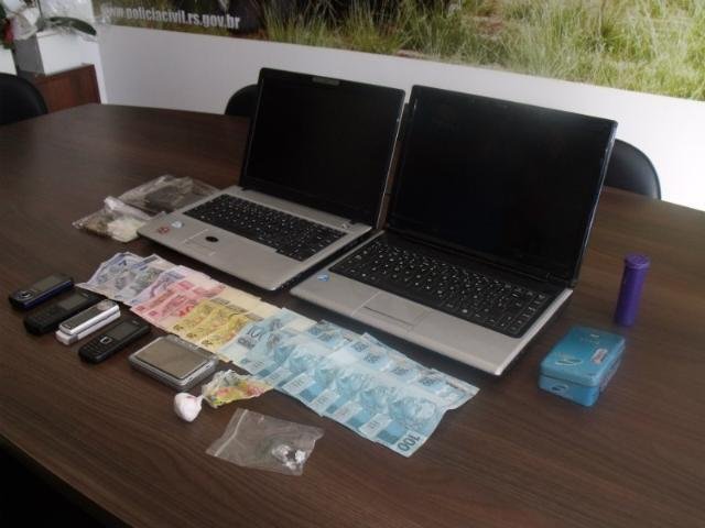 Material foi apreendido em apartamento no bairro Boqueir&atilde;o