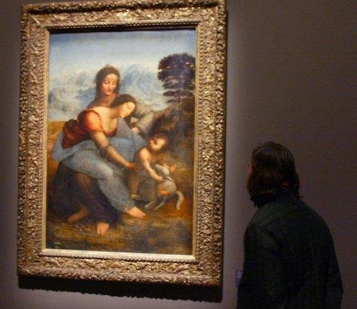 Pol&ecirc;mica revitaliza&ccedil;&atilde;o devolver&aacute; &acute;Sant&acute;Ana` &agrave;s exposi&ccedil;&otilde;es do Louvre em mar&ccedil;o