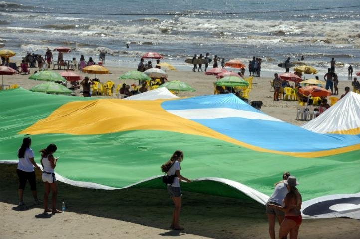 Veranistas protestaram em Tramanda&iacute;