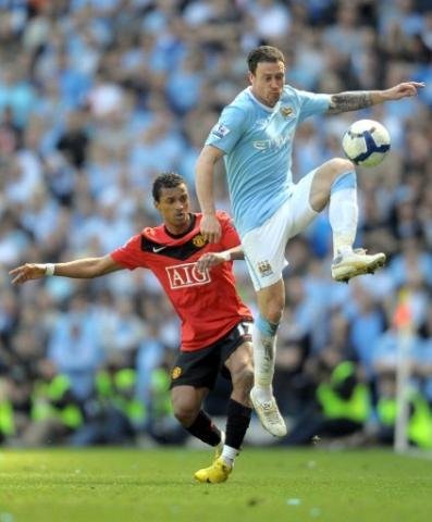 Wayne Bridge estava no Manchester City 