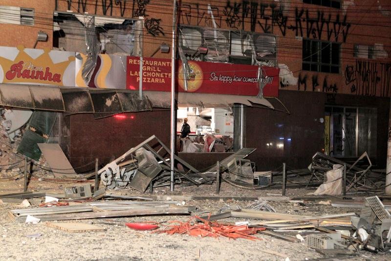 Desabamento deixa ao menos um morto e seis feridos em SP