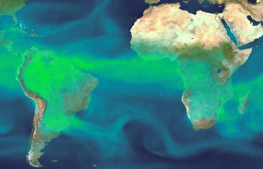 Canal de ar &uacute;mido da Am&eacute;rica do Sul avan&ccedil;a da Amaz&ocirc;nia para o Centro e o Norte da Argentina, Uruguai e o Rio Grande do Sul