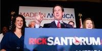 Rick Santorum vence primárias em três estados nos EUA