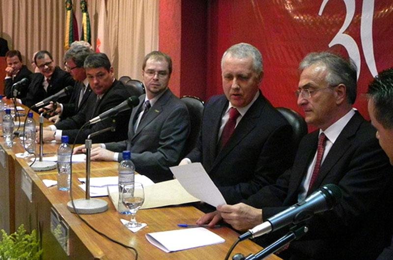Toma posse nova diretoria do Tribunal de Justi&ccedil;a Militar do RS 