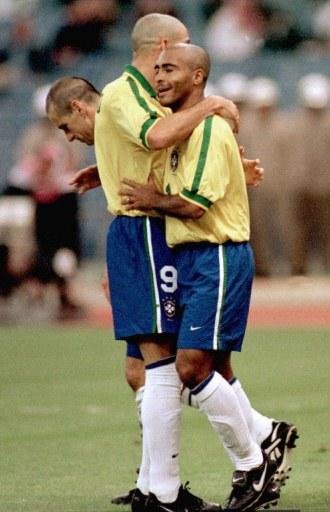 Rom&aacute;rio e Ronaldo atuaram pela sele&ccedil;&atilde;o brasileira, mas, curiosamente, nunca atuaram juntos em uma Copa do Mundo