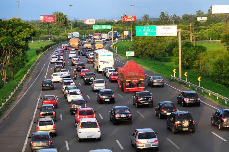 N&uacute;mero de carros representou 60% da capacidade da estrada